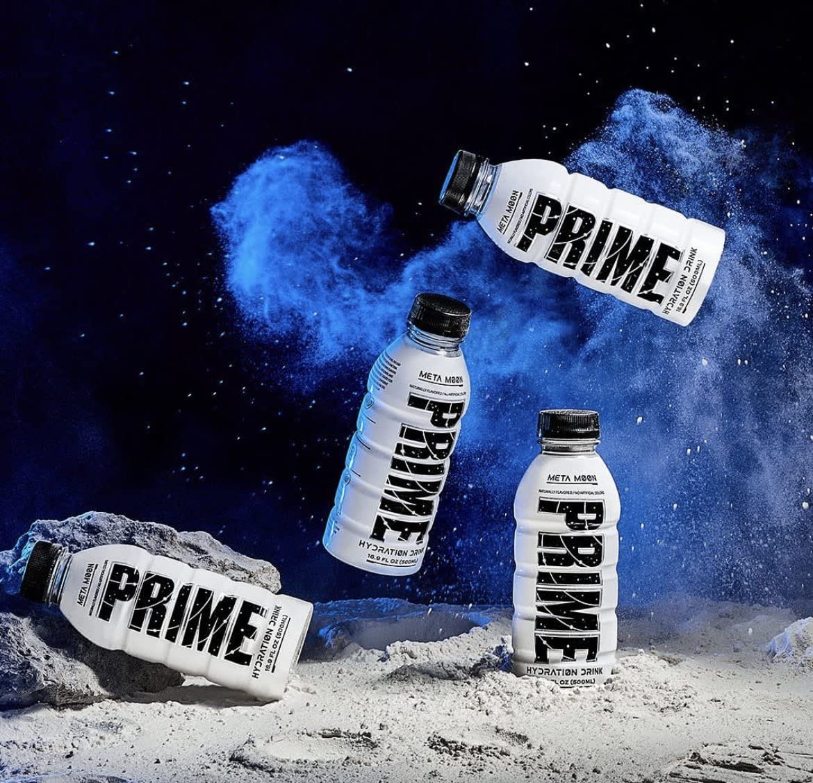 Prime Hydration Sports Drink and Electrolyte Beverage - 2 Pack (Blue Raspberry) - Image 4